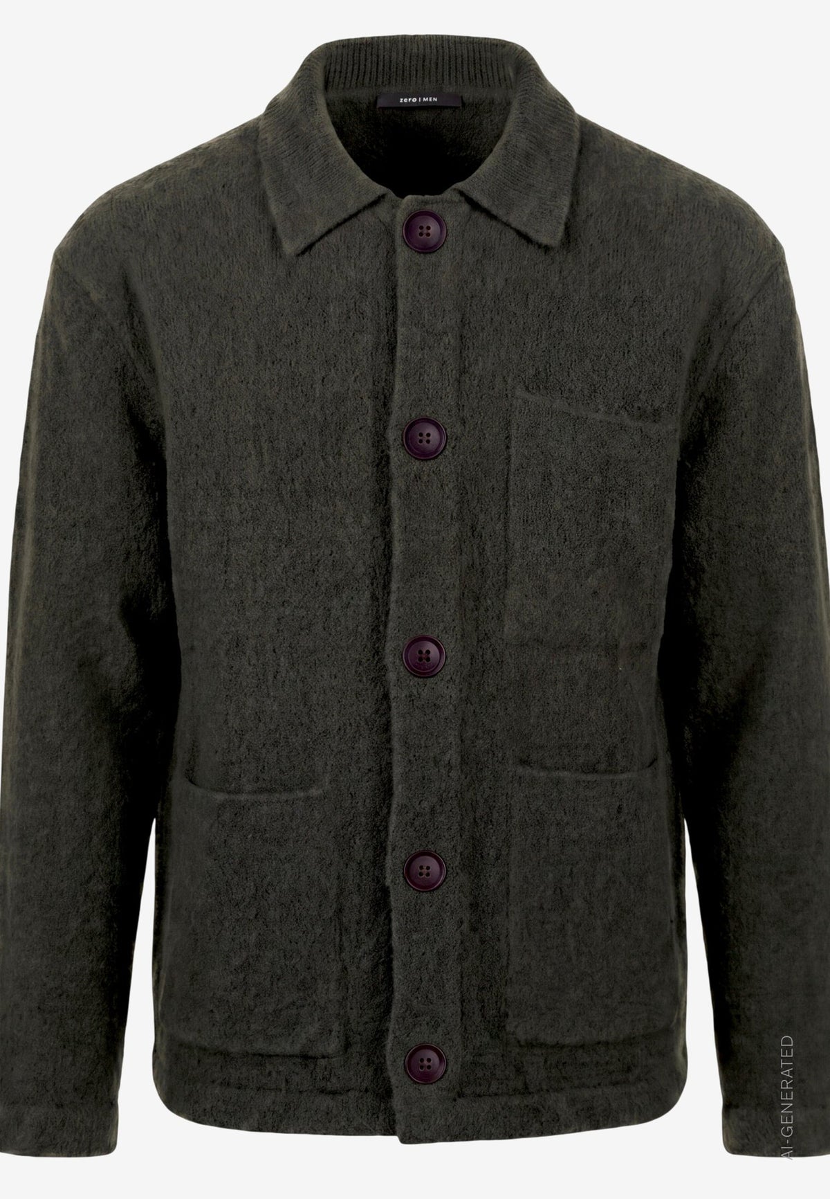 Zero Herren Strickjacken  Green Fore