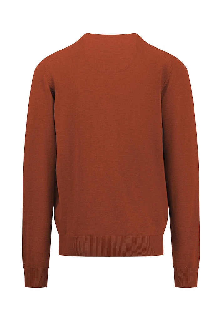Fynch-Hatton Herren Pullover Rust