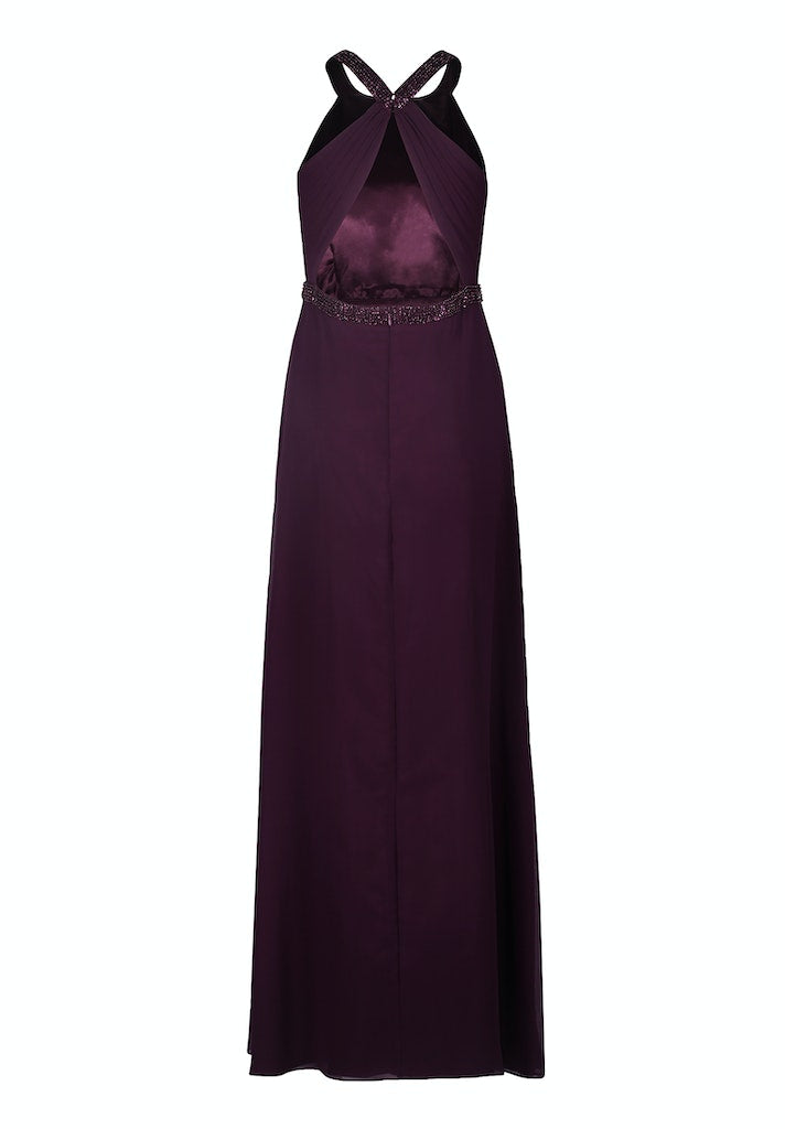 Vera Mont Damen Kleider Shiny Aubergine