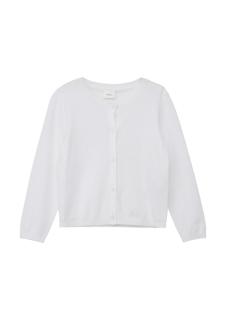 S. Oliver Mädchen Sweats & Sweatjacken White