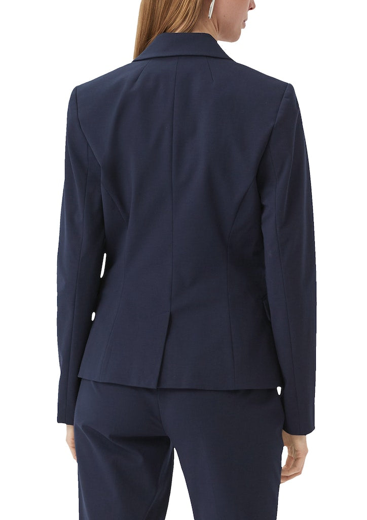 Comma Damen Blazer Blue