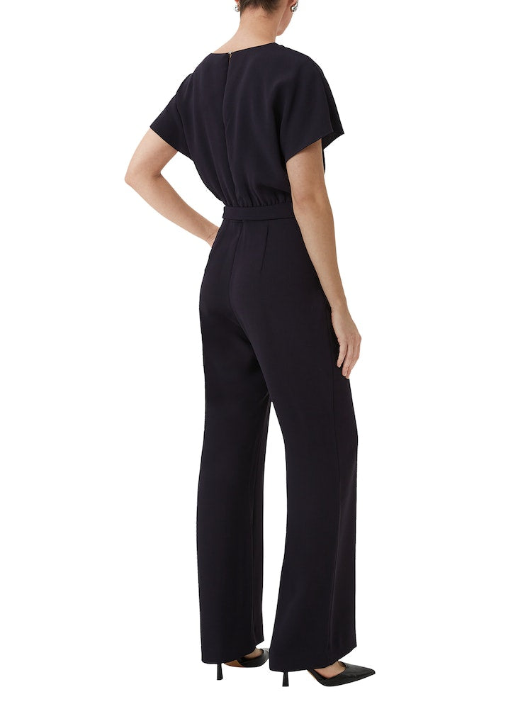 Comma Damen Jumpsuits Blue