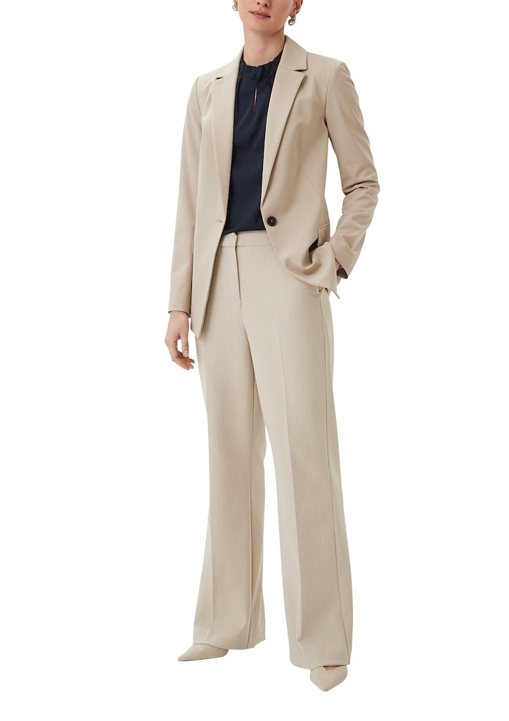 Comma Damen Blusen Blue