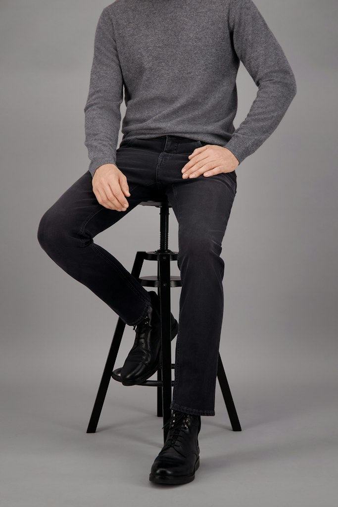 Gardeur Herren Hosen Black Used