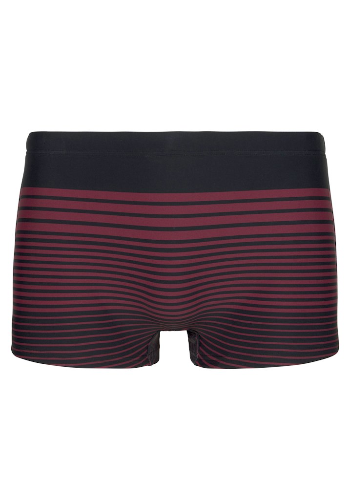 Lascana Badehose Black-Bordea