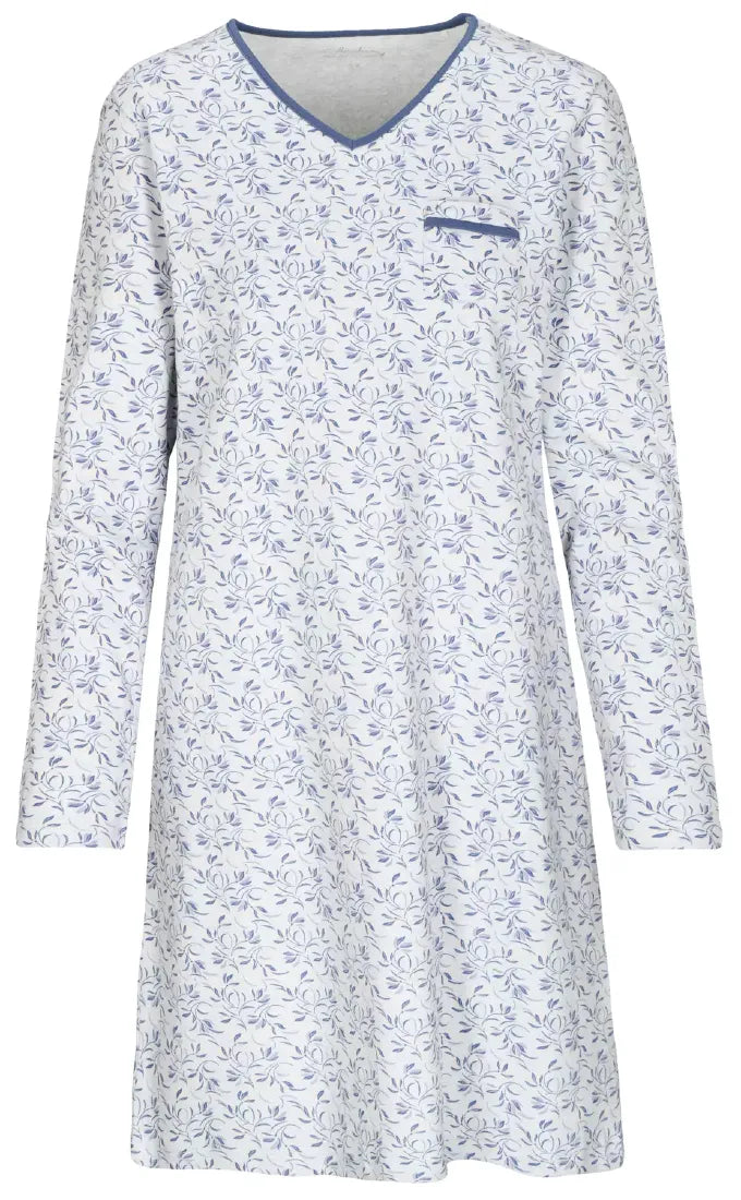 Katag Nachthemd Bleu Floral
