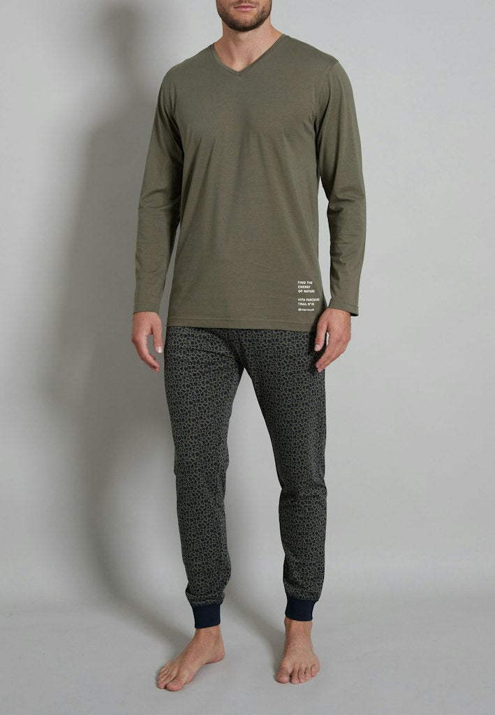 Tom Tailor Herren Grün-Mittel-Uni