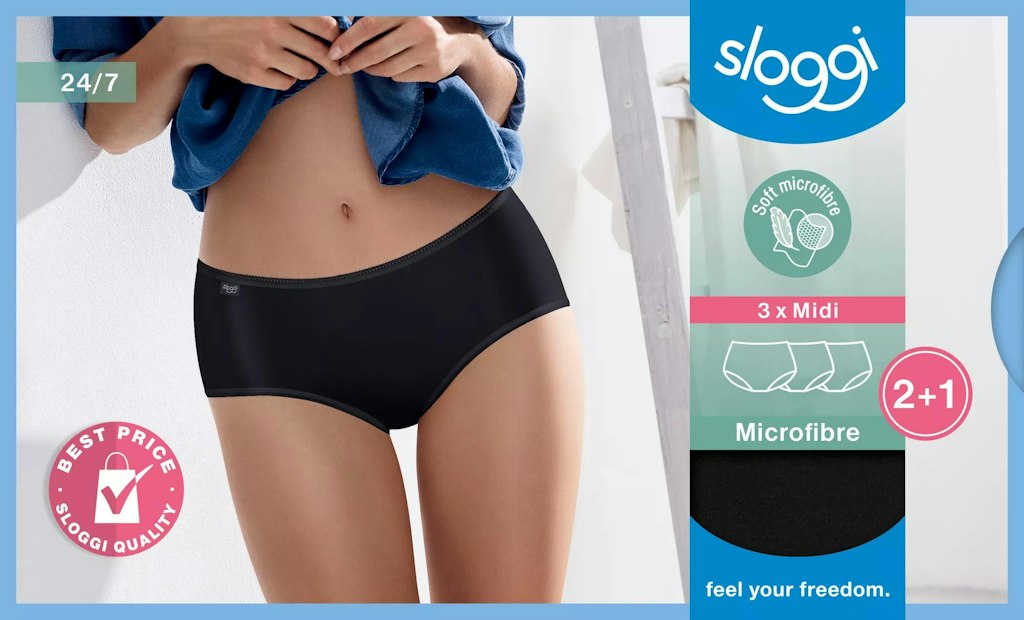 Sloggi Slip Black