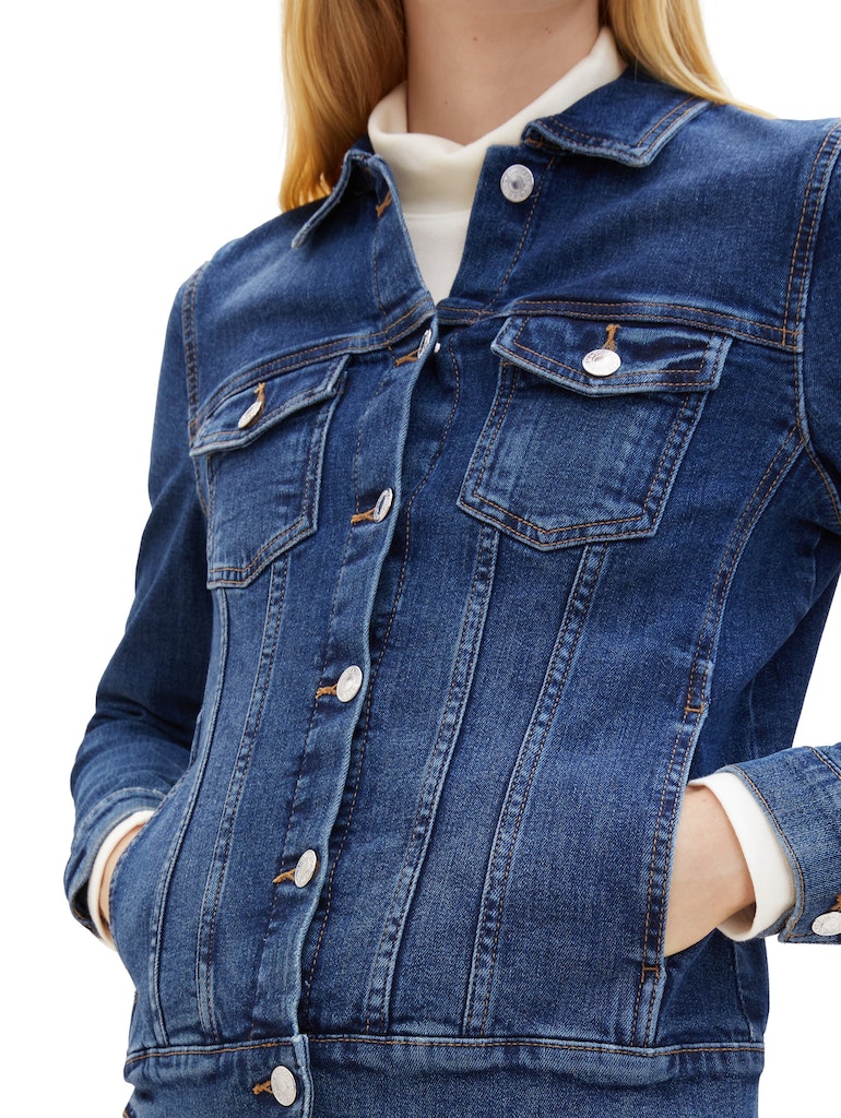 Tom Tailor denim Damen Jacken Used Mid Stone