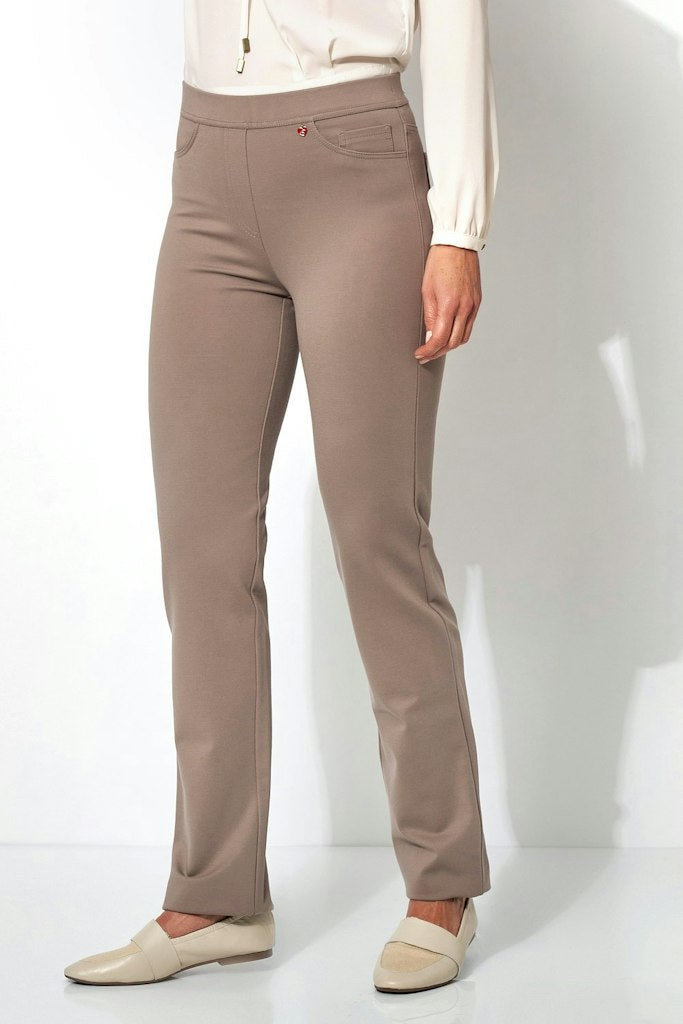 Toni Dress Damen Hosen Taupe