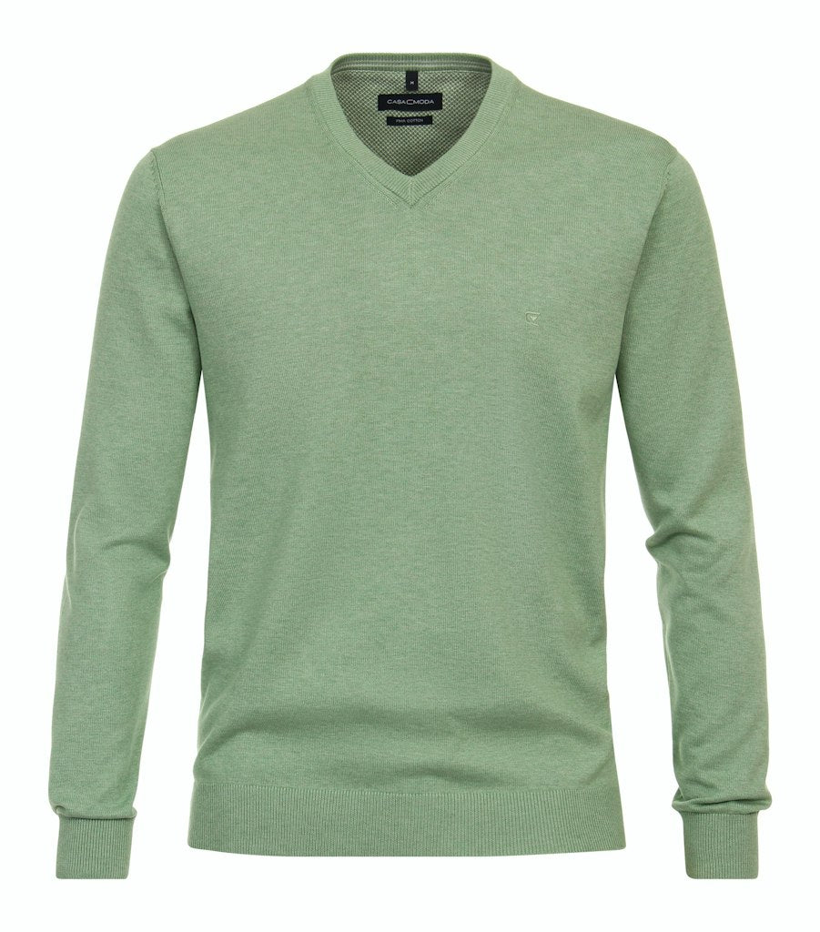 Casa Moda Herren Pullover  Gruen