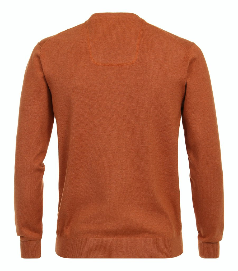 Casa Moda Herren Pullover  Orange