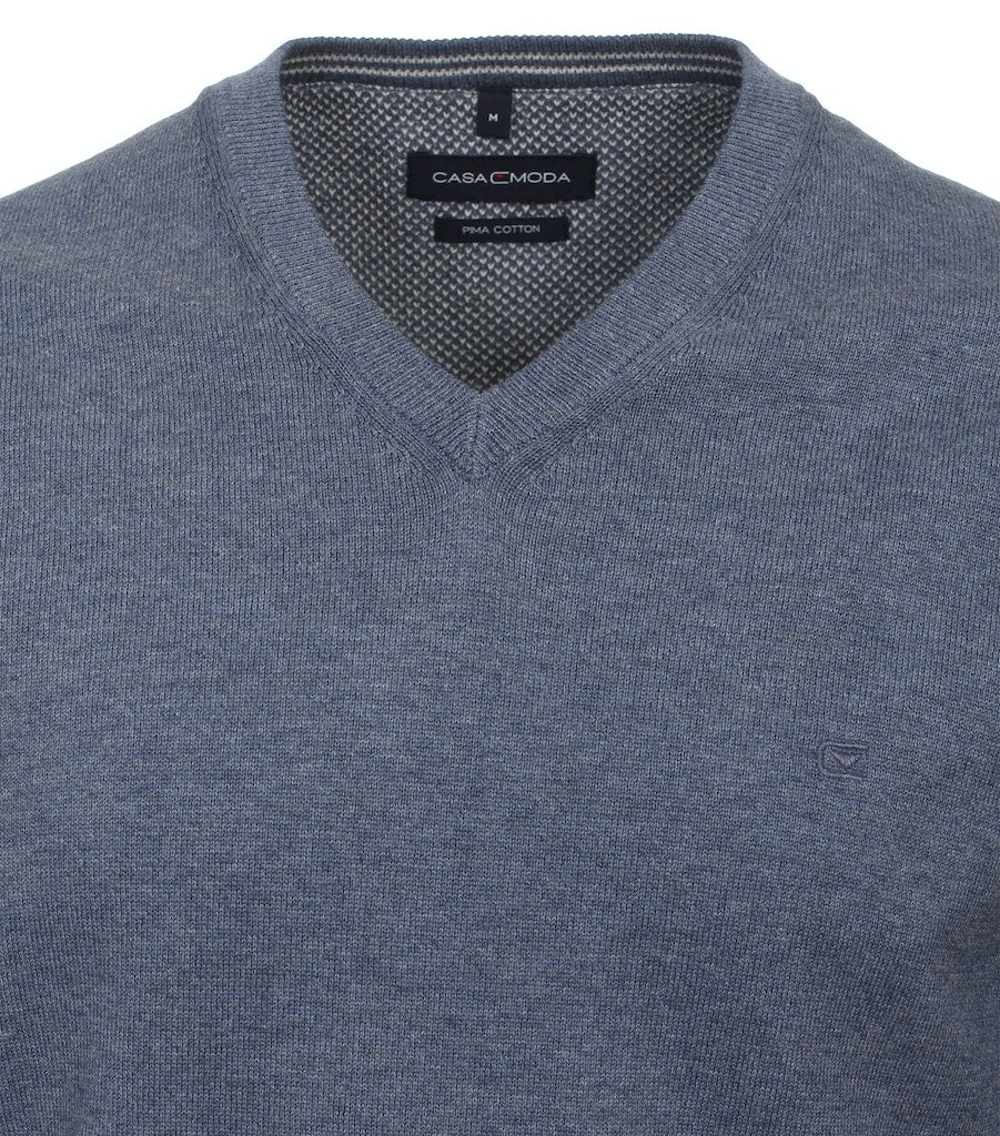 Casa Moda Herren Pullover  Blau