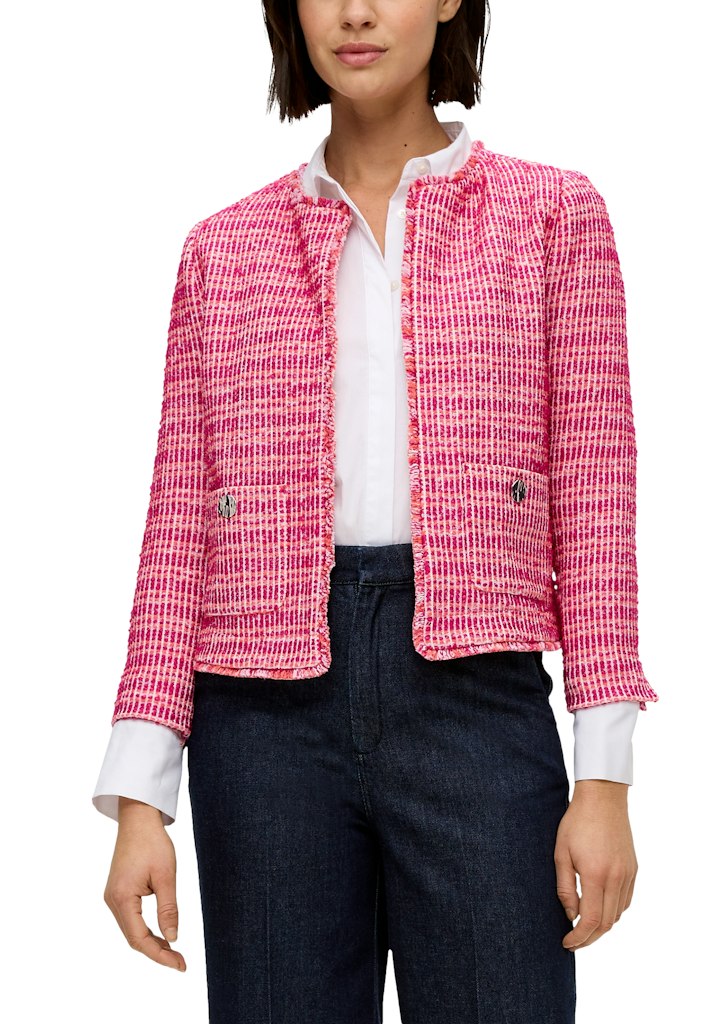 S. Oliver black Damen T-Shirts Lilac/Pink