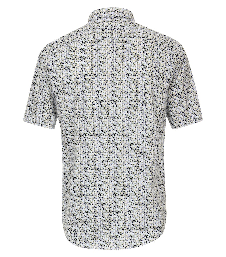 Casa Moda Herren Hemden kurz  Blau