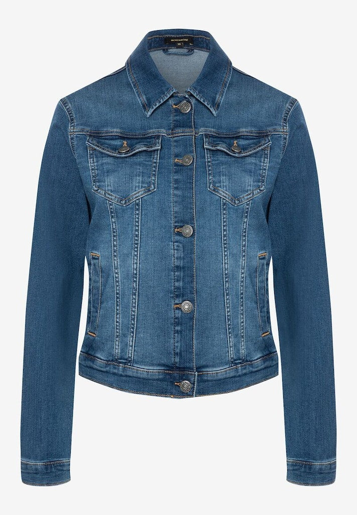 More & More Damen Jacken  Middle Blu