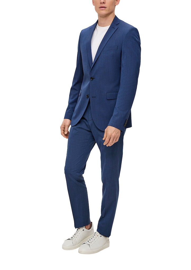 S. Oliver black Herren Sakkos Blue