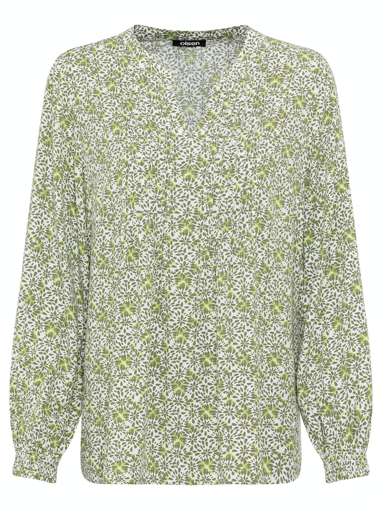 Olsen Damen Blusen  Dark Khak