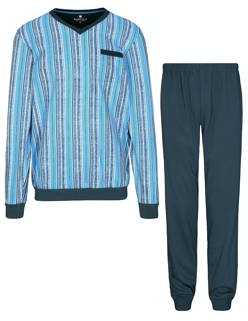 Katag Schlafanzug Mykonos Stripe