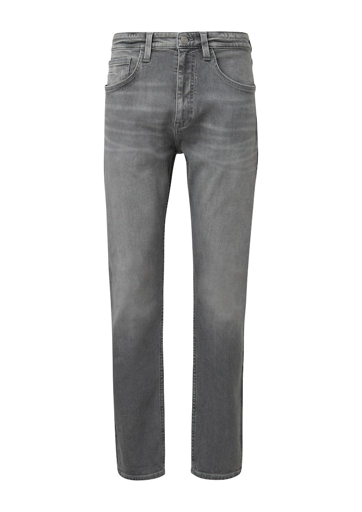 S. Oliver red Herren Jeans Grey/Black