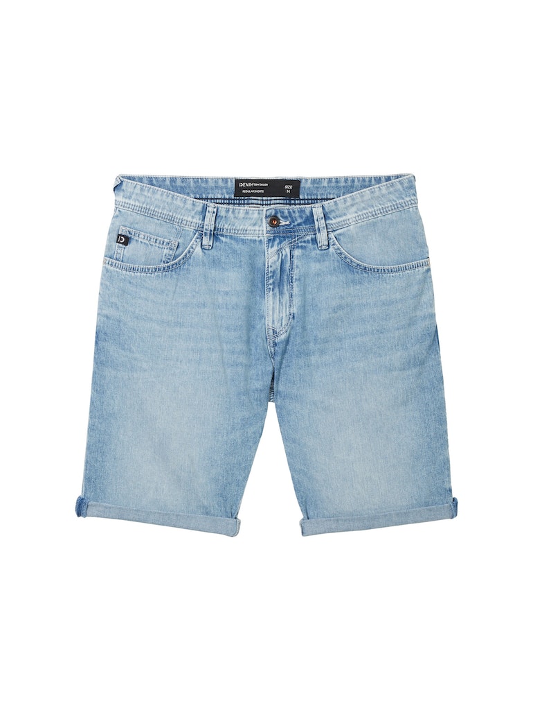 Tom Tailor denim Herren Shorts Used Bleached B
