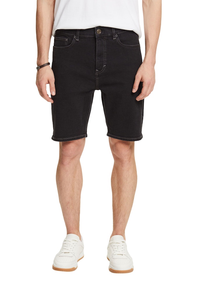 Esprit Herren Shorts Black Dark Wash