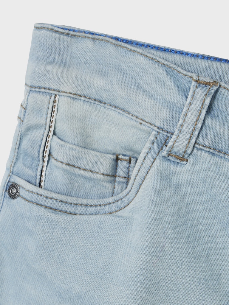 Name it Jungen Hosen & Shorts Light Blue Deni