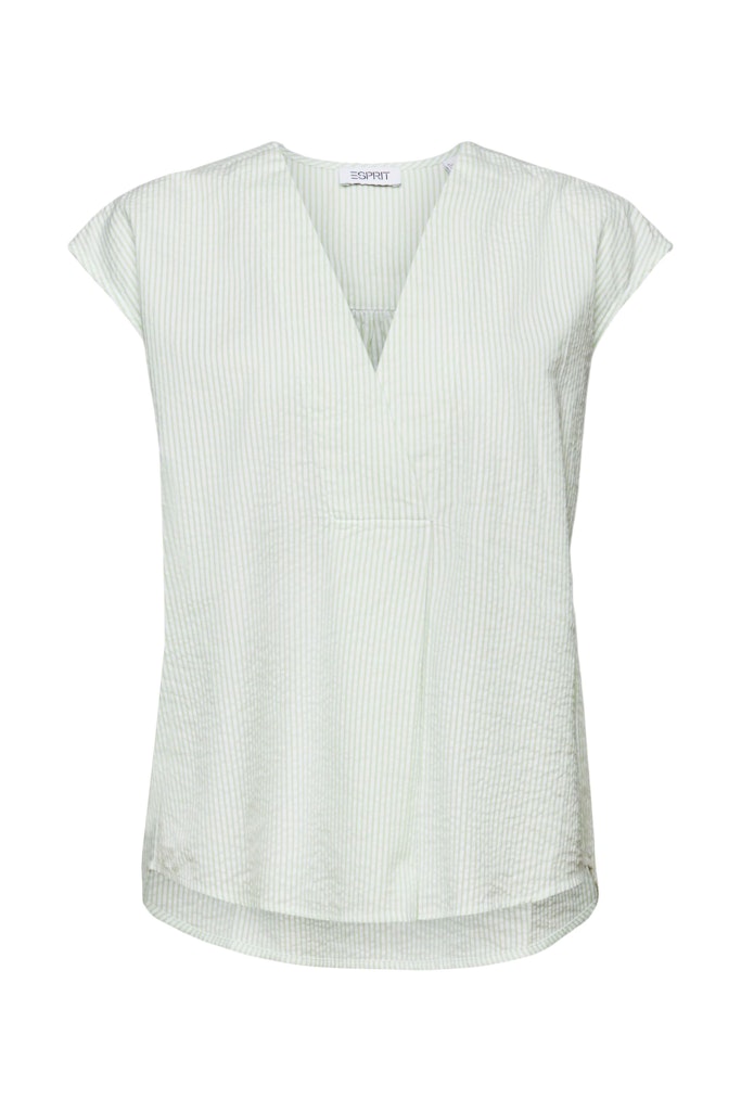 Esprit Damen Blusen Light Green