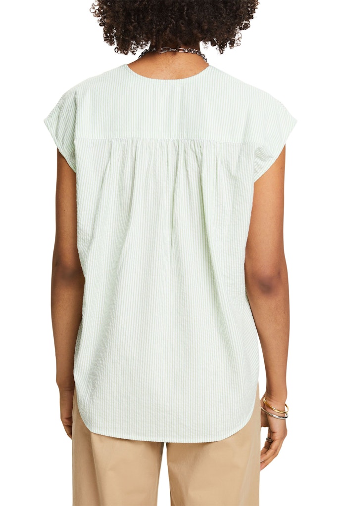 Esprit Damen Blusen Light Green