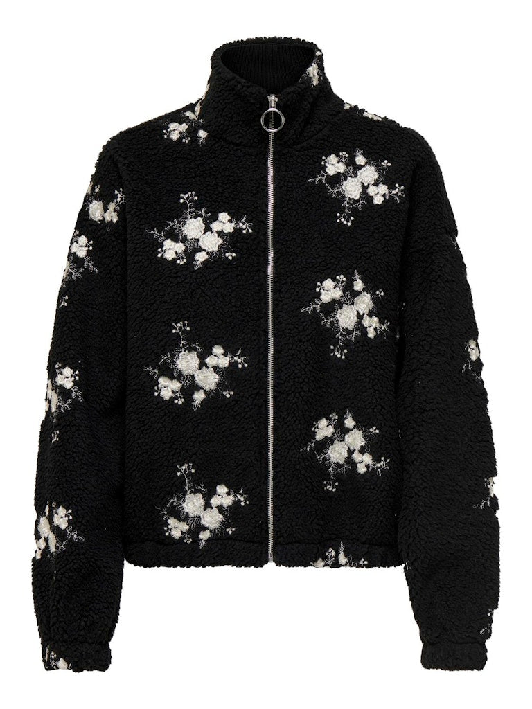 only Damen Sweatjacken Black/Blurry Fl