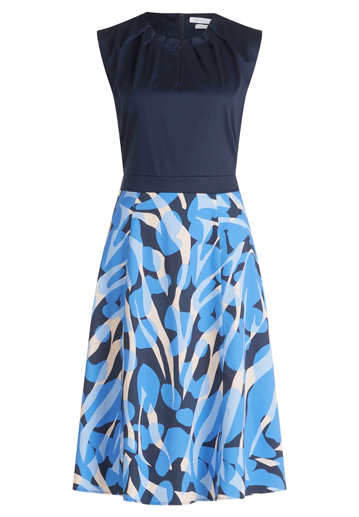 Betty & Co Damen Kleider Dark Blue/Blue