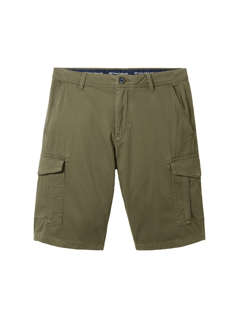 Tom Tailor Herren Hosen Olive Structure
