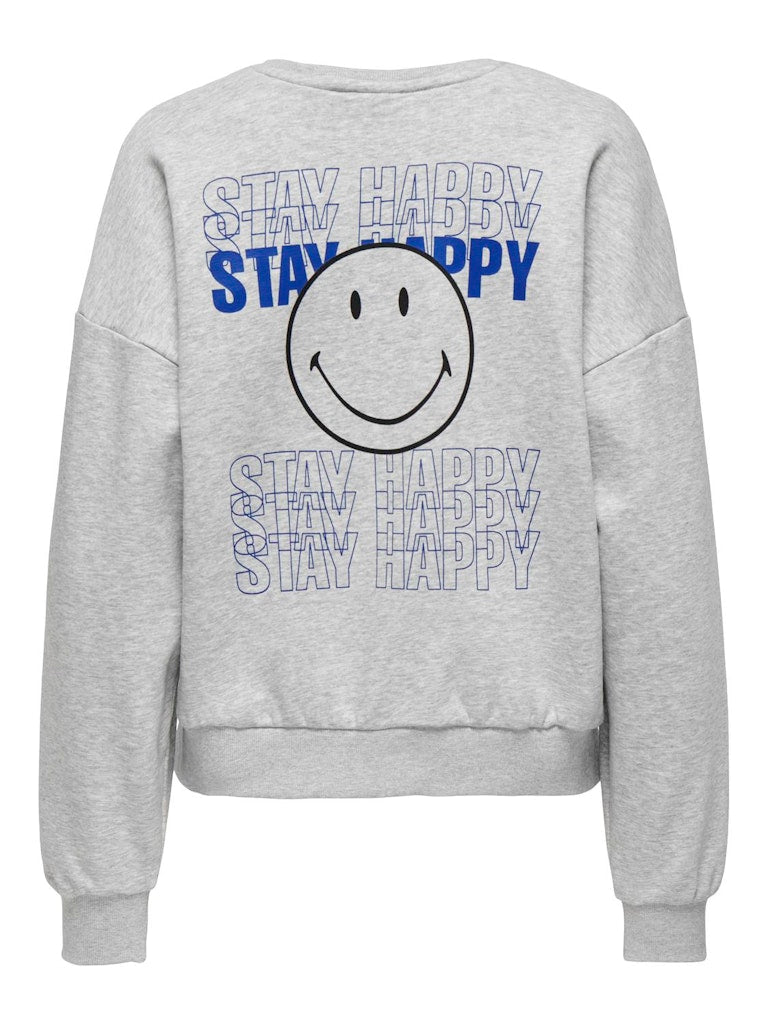 only Damen Sweatshirts Light Grey Mela