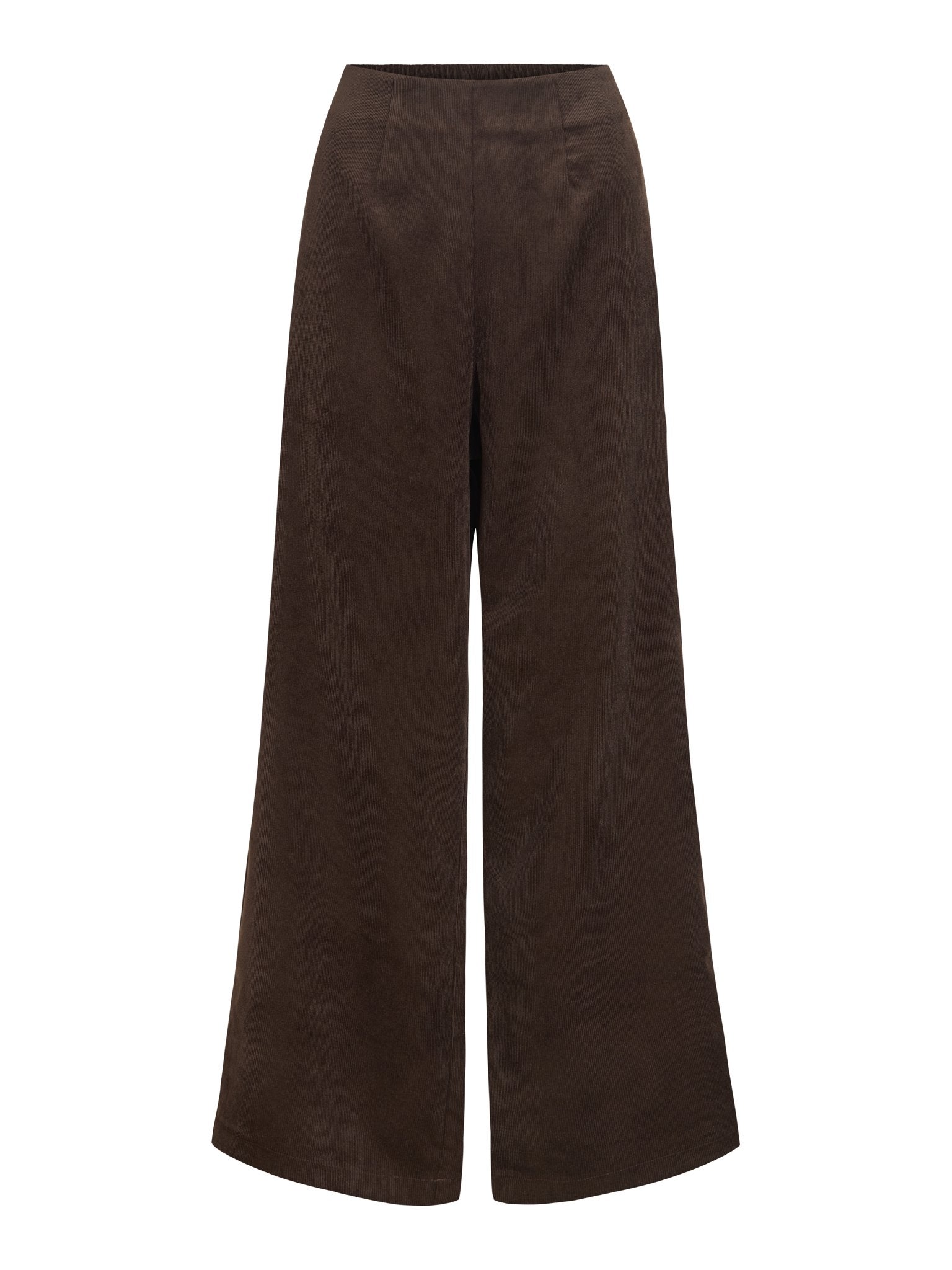 Vila Damen Hosen Coffee Bean