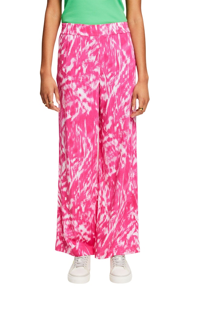 Esprit Damen Hosen Cherry Red