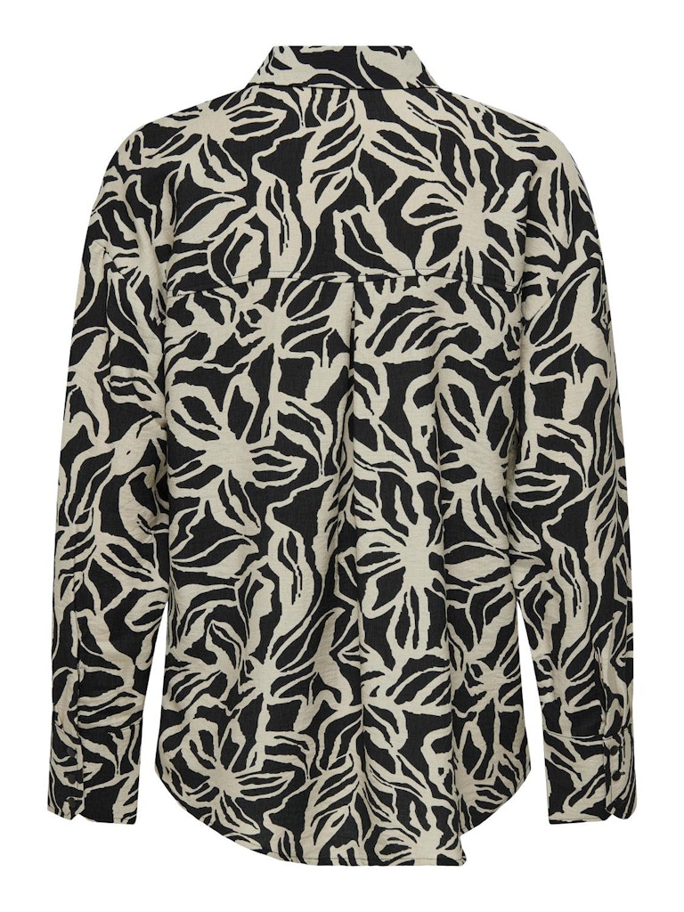 only Damen Blusen Black/Bf Bloom