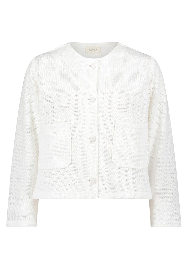 Cartoon Damen Jacken Offwhite