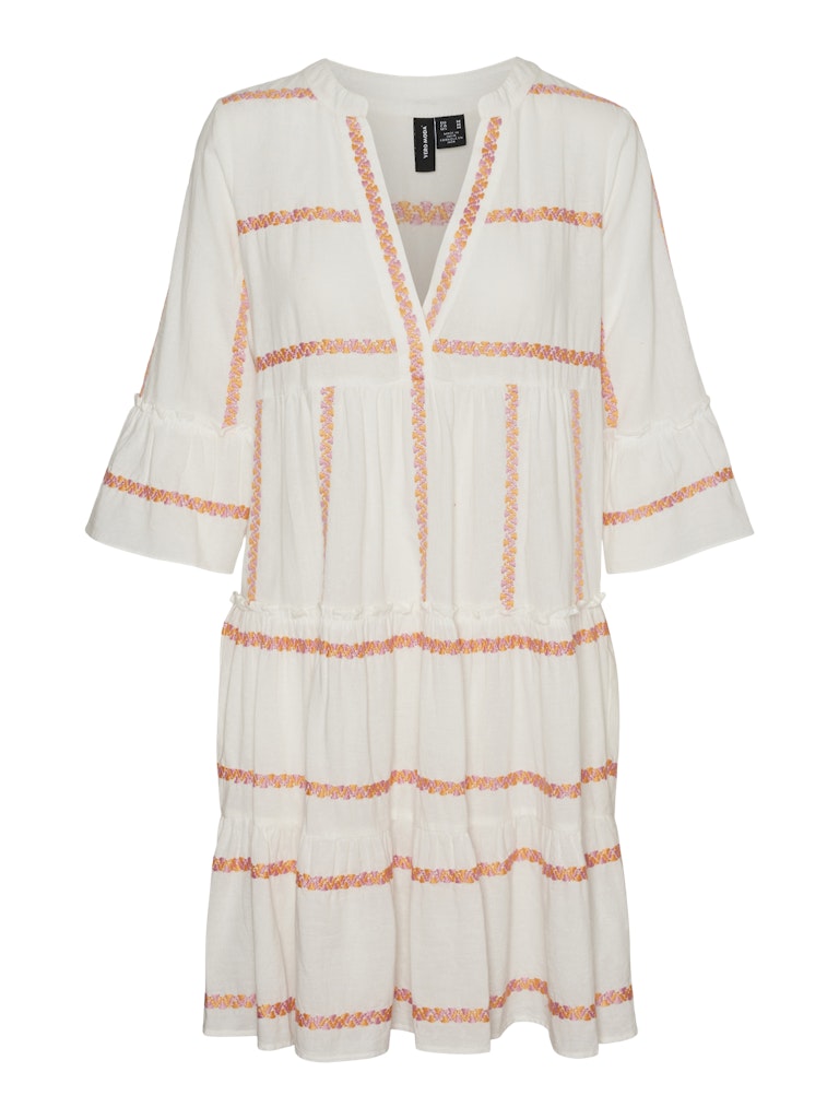 Vero Moda Damen Kleider Snow White/Pink