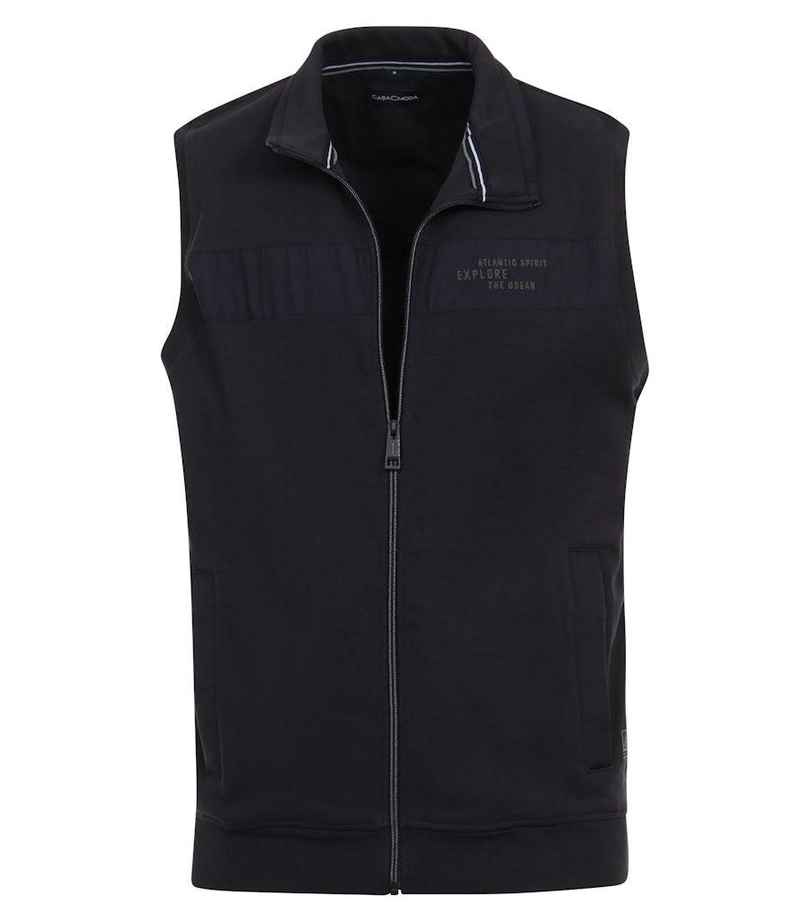 Casa Moda Herren Westen  Blau