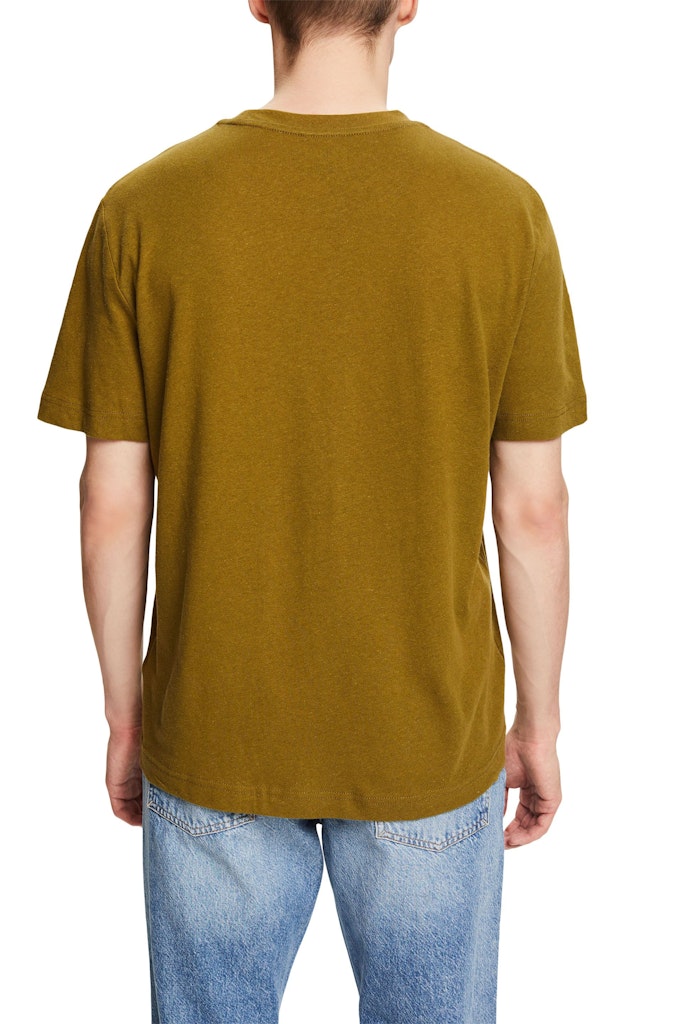 Esprit Herren T-Shirts kurz Olive