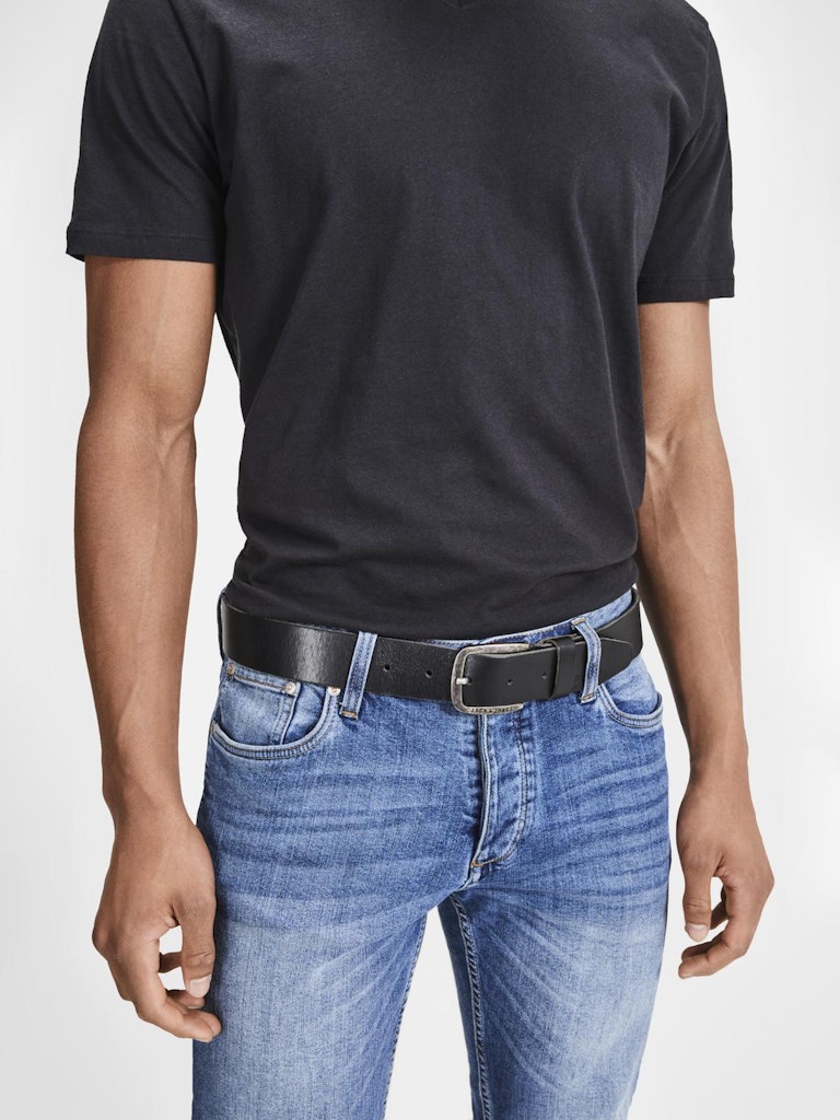 Jack & Jones Herren Gürtel Black