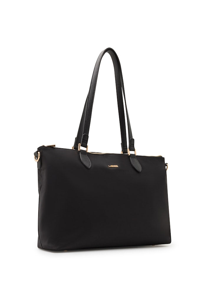 L.Credi Handtasche Schwarz