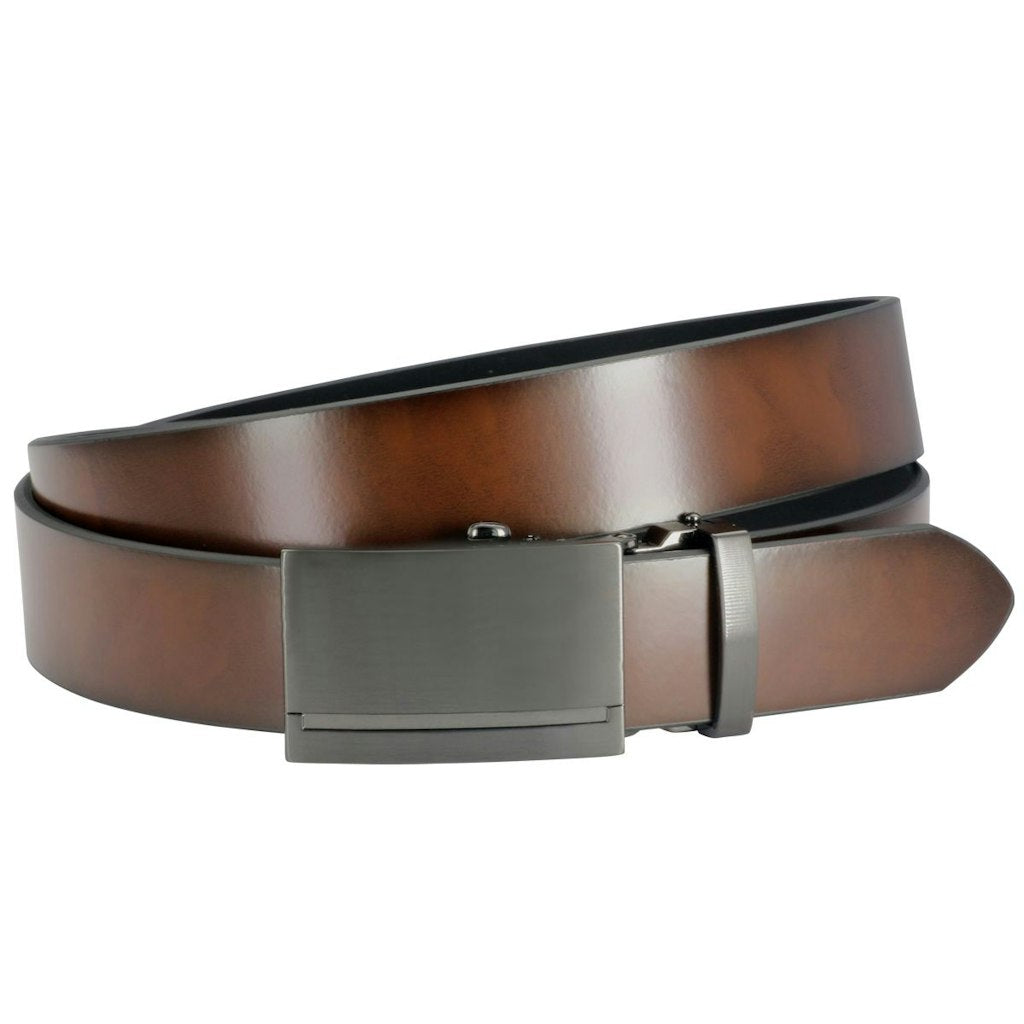 LINDENMANN Herren Gürtel Braun