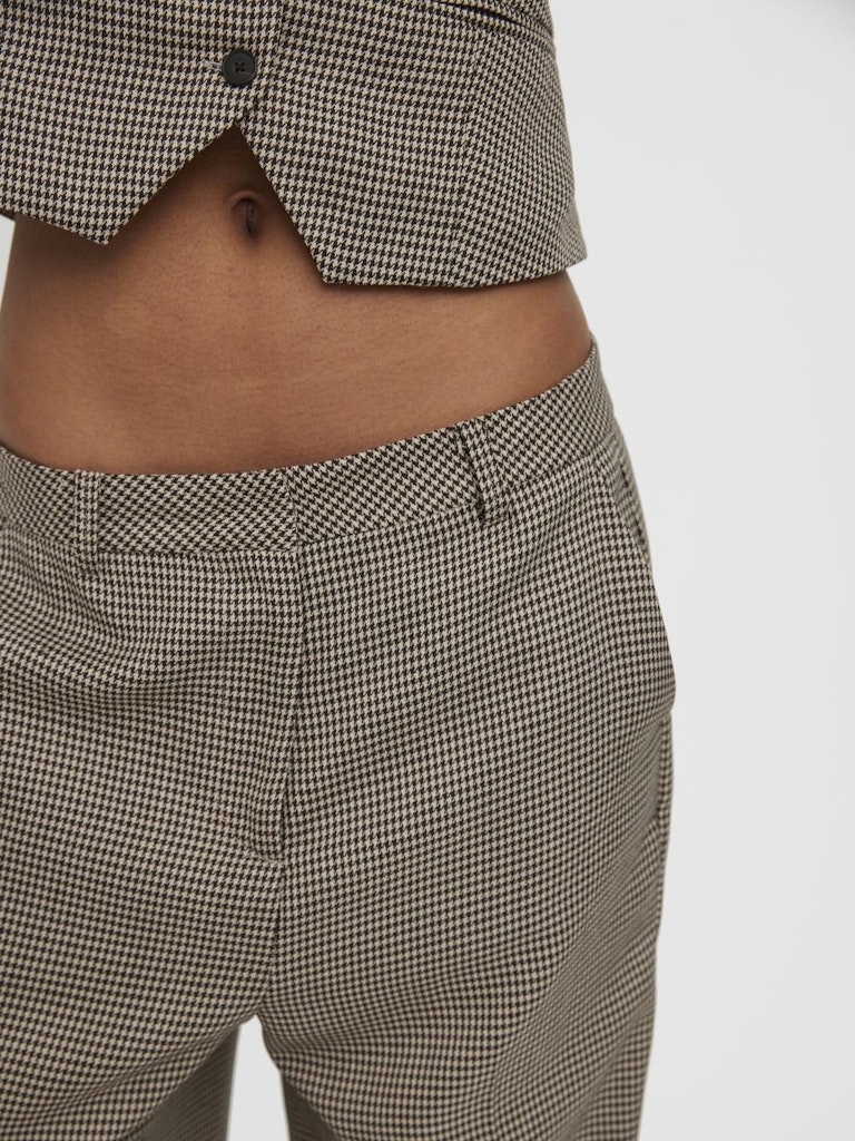 Vero Moda Damen Hosen Coffee Bean/Oat