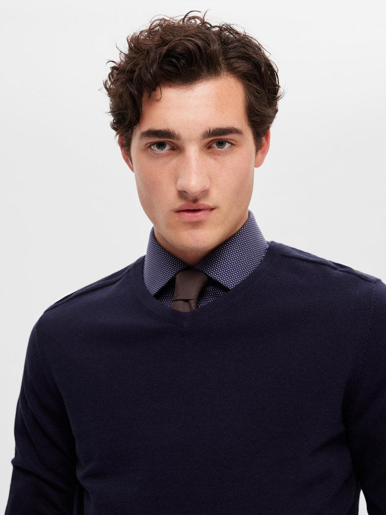 Selected homme Herren Pullover  Navy