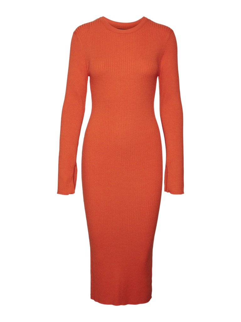 Vero Moda Damen Kleider Tangerine Tango