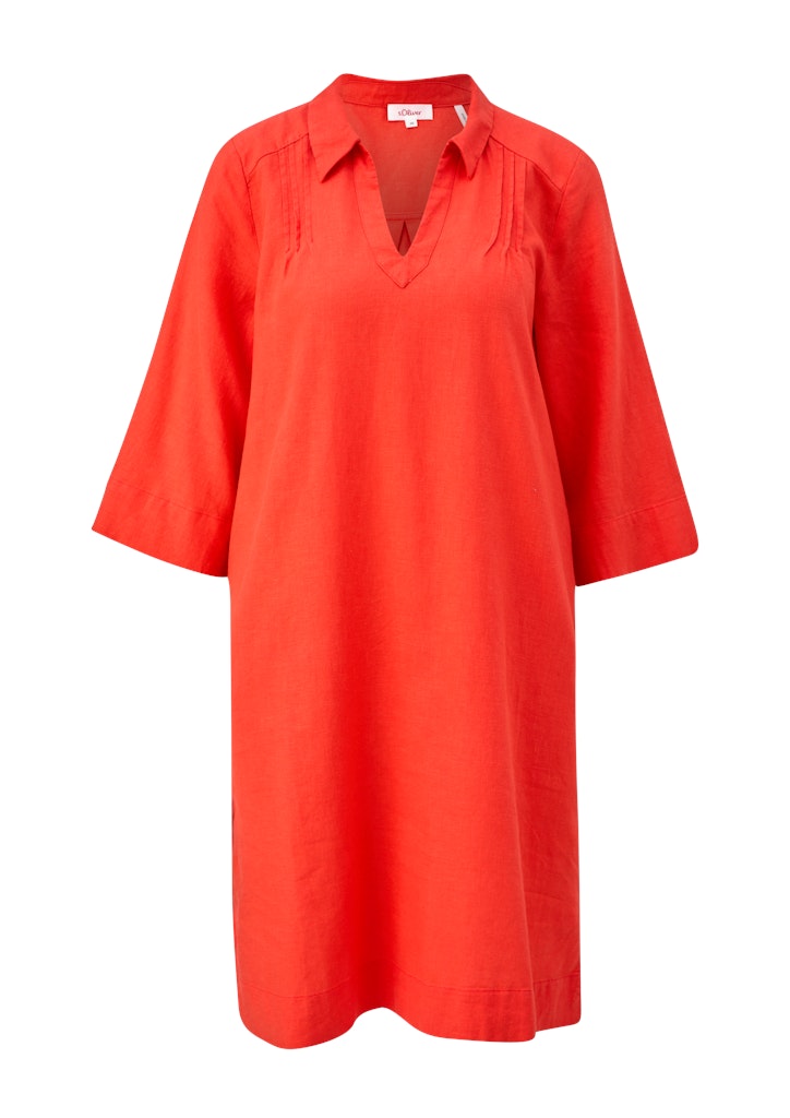S. Oliver red Damen Kleider Orange