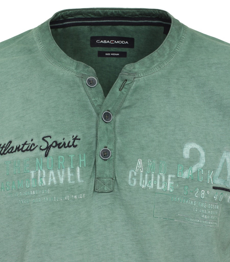 Casa Moda Herren T-Shirts kurz  Tuerkis
