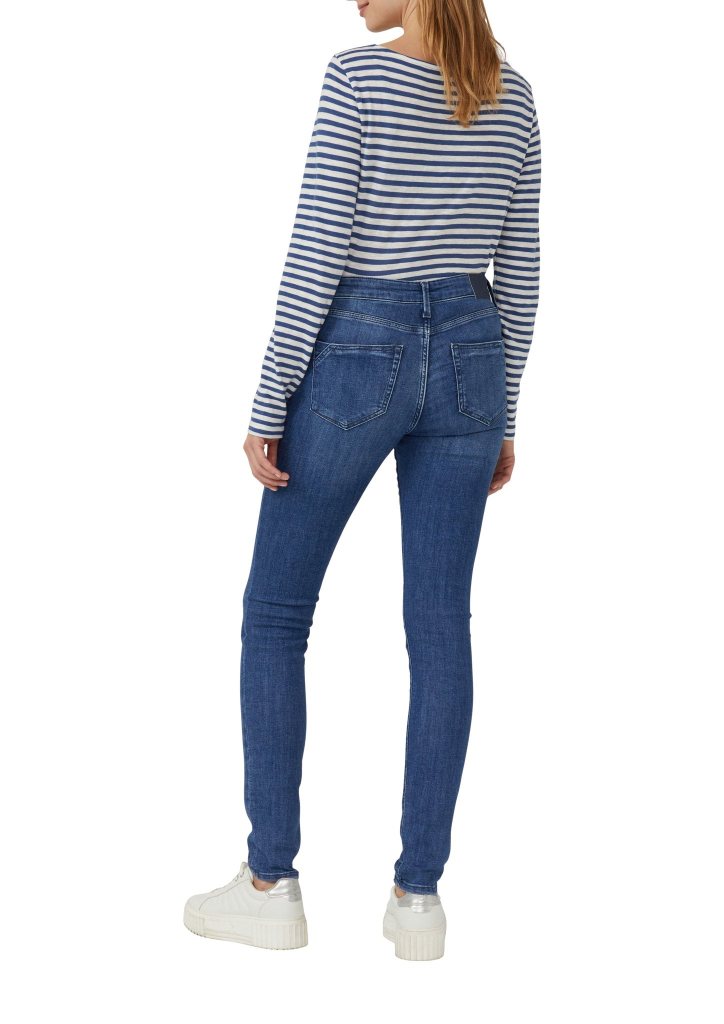 S. Oliver red Damen Jeans Z Blue