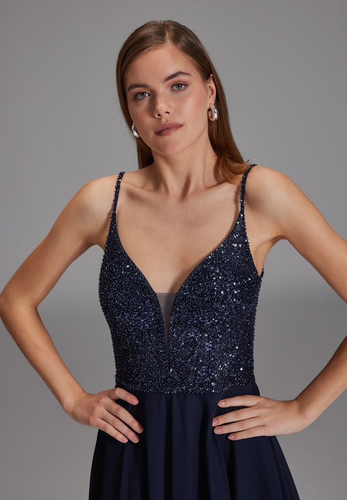 Swing Damen Kleider  Navy